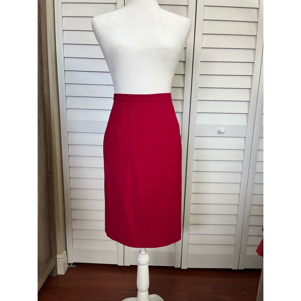 Luca Luca Wool Skirt Made In Italy